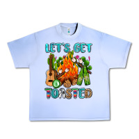 Grape Ice let's get toasted with camp fire Urban Heavy Tee - AdoDesignShop