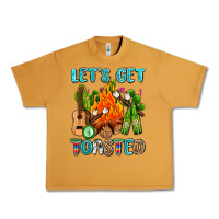 Peanut Butter let's get toasted with camp fire Urban Heavy Tee - AdoDesignShop