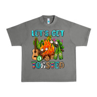 Tornado let's get toasted with camp fire Urban Heavy Tee - AdoDesignShop