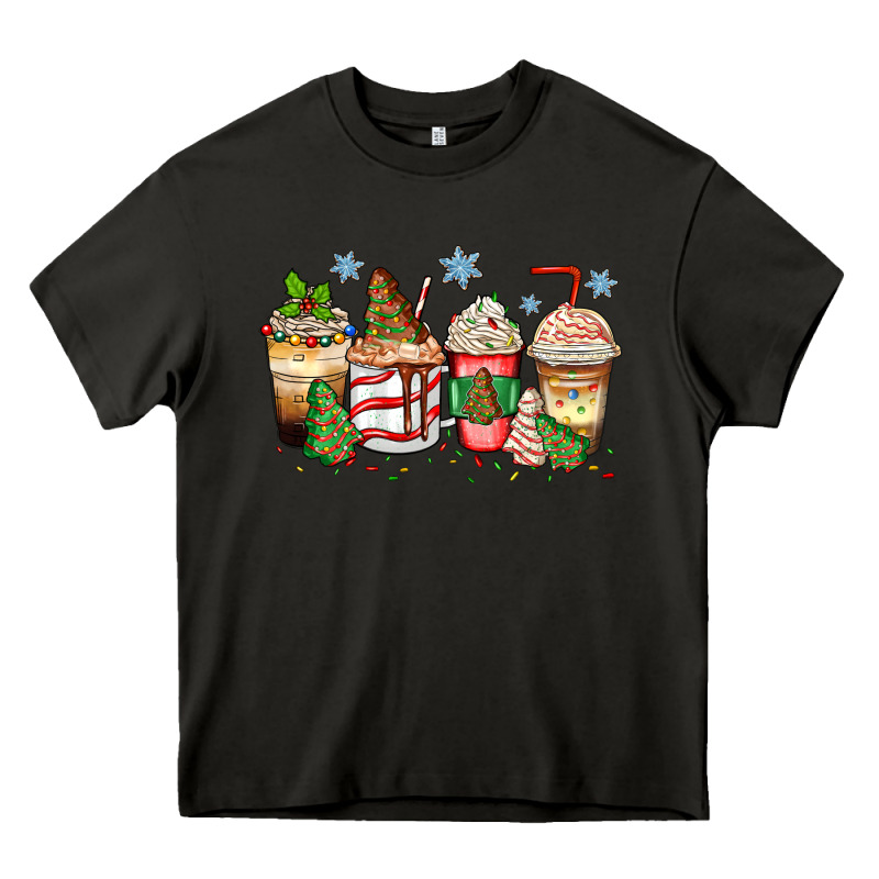 Christmas Tree Cake  Coffee Cups Heavy Core Tee by Zillion Design Studio | Teevron