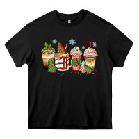 Black christmas tree cake  coffee cups Heavy Core Tee - Zillion Design Studio