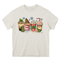 Cream christmas tree cake  coffee cups Heavy Core Tee - Zillion Design Studio