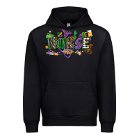 Black nurse mardi gras Urban Hoodie - CowGirlArtShop