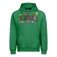 Emerald nurse mardi gras Urban Hoodie - CowGirlArtShop