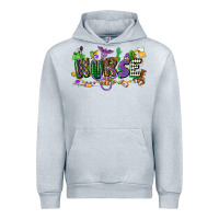 Heather Grey nurse mardi gras Urban Hoodie - CowGirlArtShop