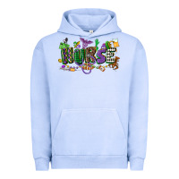 Pigment Grape Ice nurse mardi gras Urban Hoodie - CowGirlArtShop
