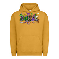 Pigment Peanut Butter nurse mardi gras Urban Hoodie - CowGirlArtShop