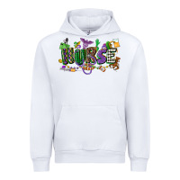 White nurse mardi gras Urban Hoodie - CowGirlArtShop