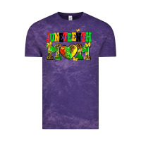 Cloud Purple juneteenth mom Vintage Tee - AdoDesignShop