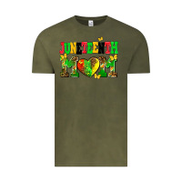 Vintage Olive juneteenth mom Vintage Tee - AdoDesignShop