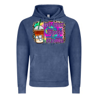 Vintage Denim iced coffee sarcasm Vintage Hoodie - RacoonDesign
