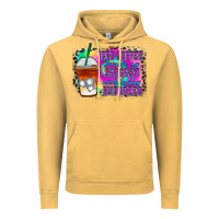 Vintage Mustard iced coffee sarcasm Vintage Hoodie - RacoonDesign