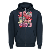 Valentines Day Cassette Tapes Zipper Hoodie | Teevron