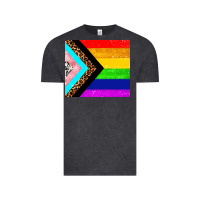Vintage Black pride flag Vintage Tee - AdoDesignShop