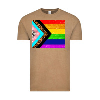 Vintage Coffee pride flag Vintage Tee - AdoDesignShop