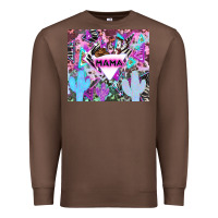 Chestnut mama cowboy western animal pattern neon Premium Sweatshirt - LillyAllenDesigns