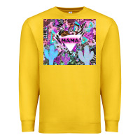 Lemon mama cowboy western animal pattern neon Premium Sweatshirt - LillyAllenDesigns