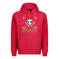 Cardinal alien ugly christmas Premium Hoodie - Bettercallsaul