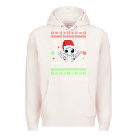 Pale Pink alien ugly christmas Premium Hoodie - Bettercallsaul