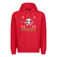Red alien ugly christmas Premium Hoodie - Bettercallsaul