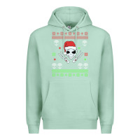 Seafoam alien ugly christmas Premium Hoodie - Bettercallsaul