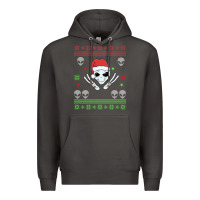 Smoke alien ugly christmas Premium Hoodie - Bettercallsaul
