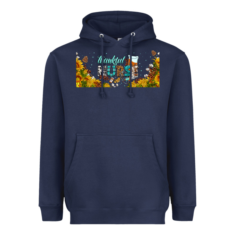 Thankful Nurse Fall Libbey Glass Heavyweight Hoodie by BundleAndBundleShop | Teevron