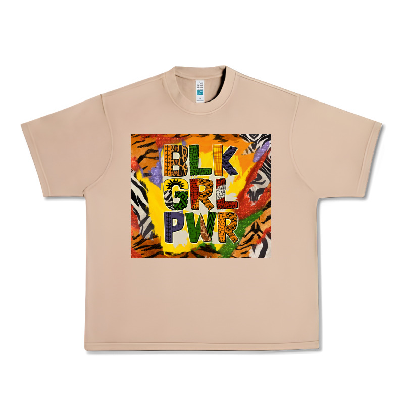 Black Girl Power Tumbler Urban Heavy Tee by BundleAndBundleShop | Teevron