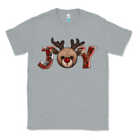 Heather Grey joy reindeer Classic Tee - AdoDesignShop
