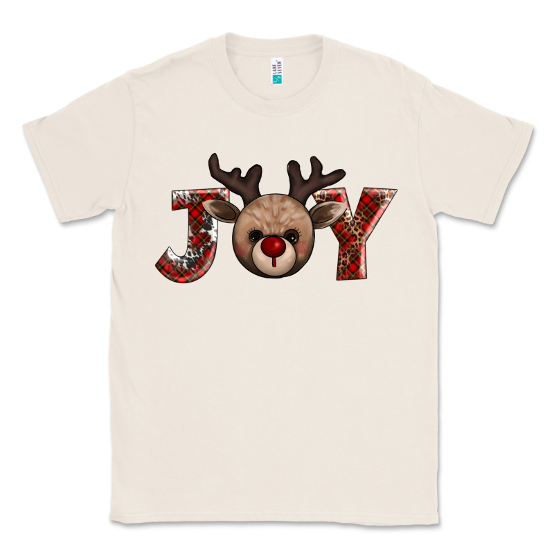 Joy Reindeer Classic Tee by AdoDesignShop | Teevron