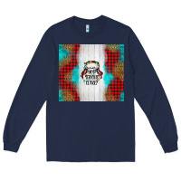 Navy western you serious clark Long Sleeve Tee - Jasminsmagicworld