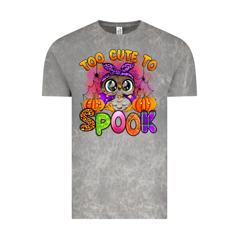 Too Cute To Spook With Owl Vintage Tee by Artiststas | Teevron