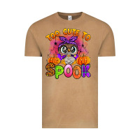 Vintage Camel too cute to spook with owl Vintage Tee - Artiststas