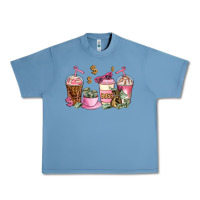 Pebble Blue boss lady coffee cups Urban Heavy Tee - AdoDesignShop