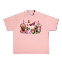 Salmon boss lady coffee cups Urban Heavy Tee - AdoDesignShop