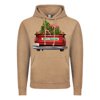 Vintage Coffee Christmas trees truck Vintage Hoodie - FaDigitalArtStudio