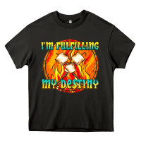 Asphalt i m fulfilling my destiny Heavy Core Tee - texasbilliewilder