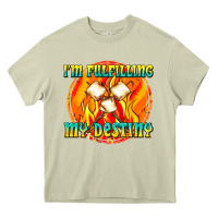 Mossy i m fulfilling my destiny Heavy Core Tee - texasbilliewilder