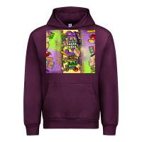 Mauve Wine teacher mardi gras Urban Hoodie - CowGirlArtShop