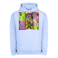 Pigment Grape Ice teacher mardi gras Urban Hoodie - CowGirlArtShop