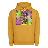 Pigment Peanut Butter teacher mardi gras Urban Hoodie - CowGirlArtShop