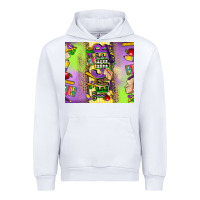 White teacher mardi gras Urban Hoodie - CowGirlArtShop