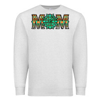 Oatmeal Heather gemstone aztec mom Premium Sweatshirt - LillyAllenDesigns
