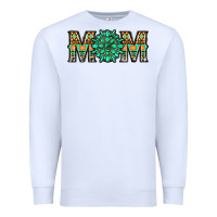 White gemstone aztec mom Premium Sweatshirt - LillyAllenDesigns