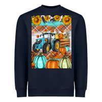 Navy fall farm tractor air freshener Heavyweight Sweatshirt - Artiststas