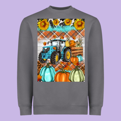 Fall Farm Tractor Air Freshener Heavyweight Sweatshirt Designed By Artiststas