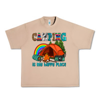 Burro camping is my happy  place Urban Heavy Tee - AdoDesignShop