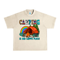 Sandshell camping is my happy  place Urban Heavy Tee - AdoDesignShop