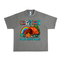 Tornado camping is my happy  place Urban Heavy Tee - AdoDesignShop