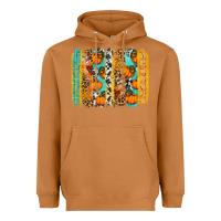 Meerkat fall pumpkin brushstroke Heavyweight Hoodie - BundleAndBundleShop